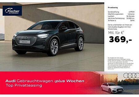 Audi Q4 e-tron Sportback 45 S line AHK/20''/W-Pumpe