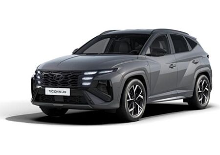Hyundai Tucson 1.6 T-GDI 48V 4WD 7-DCT N Line + Sitz-Paket + Assistenz-Paket + Dachlackierung + adaptives Fahrwerk