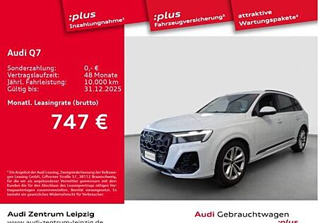 Audi Q7 45 TDI q. S line *Matrix*AHK*HuD*Pano*7-Sitze*