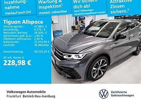 VW Tiguan Allspace Volkswagen 2.0 TDI DSG 4Motion R-Line Navi IQ.Light DAB+ FrontAssist