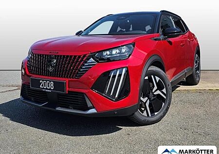 Peugeot 2008 GT Hybrid 145, Panorama Schiebedach, Sicht-, Navi- und Fahrassistenz, Ganzjahresreifen