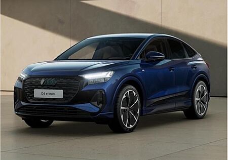 Audi Q4 e-tron Sportback 55 quattro, S line, AHK, 21 Zoll, Optikpaket Schwarz, Matrix-LED
