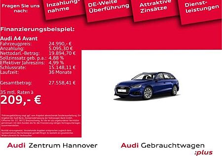 Audi A4 Avant 30 TDI AHK DAB Navi