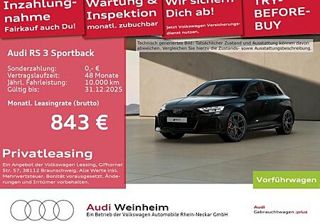 Audi RS3 RS 3 Sportback 2.5 TFSI quattro Pano Navi Kamera uvm