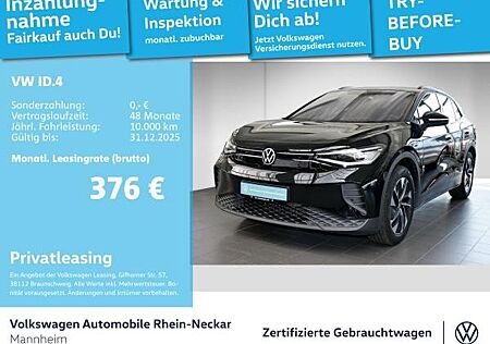 VW ID.4 Volkswagen Pure GAR2030 Navi PDC IQ Light Wärmepumpe