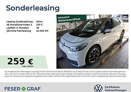 VW ID.3 Volkswagen Pure Performance Navi LM Wärmepumpe