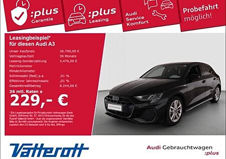 Audi A3 Sportback 35 TFSI S line Navi SONOS HUD ACC