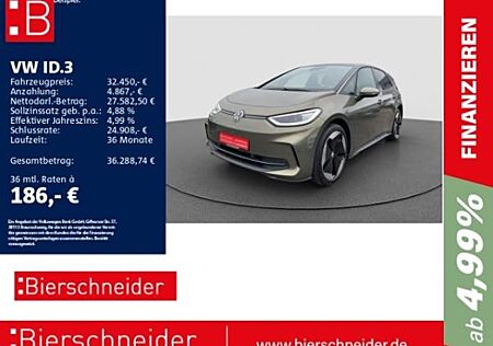 VW ID.3 Volkswagen Pro S 20 DCC MATRIX HuD 360