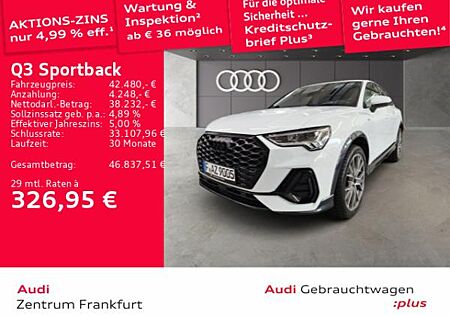 Audi Q3 Sportback 40 TFSI quattro S tronic S line LED AHK ACC