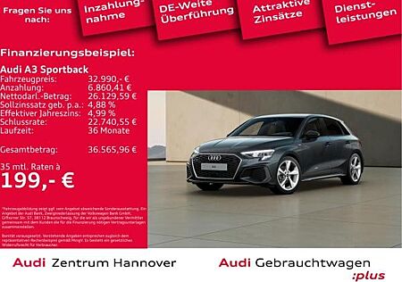 Audi A3 Sportback S line 35 TFSI Kamera AHK LED virtual Navi