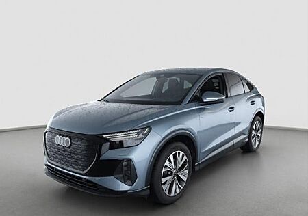 Audi Q4 e-tron Sportback 35, AHK, Optikpaket Schwarz, Matrix, 8 fach bereift