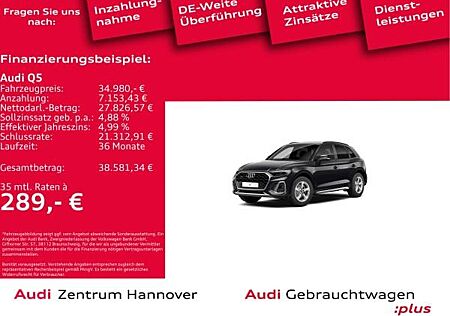 Audi Q5 40 TDI quattro S line AHK virtual Cockpit Head up DAB Navi
