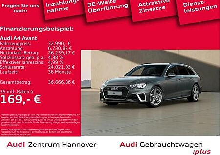 Audi A4 Avant S line 40 TFSI quattro AHK LED Kamera virtual Navi