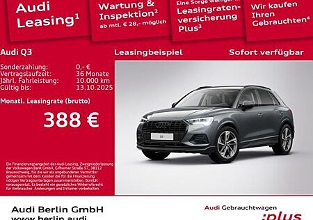 Audi Q3 advanced 35 TFSI S tr. LED AHK VIRTUAL PDC NAVI