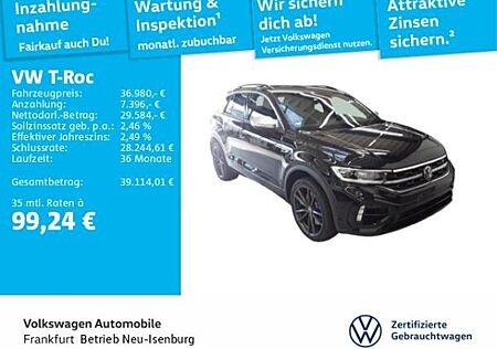 VW T-Roc Volkswagen 2.0 TSI DSG R 4Motion Navi IQ.LIGHT - LED-Matrix-Scheinwerfer Spurhalteassistent DAB+