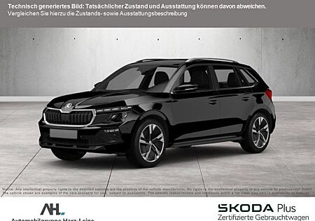 Skoda Kamiq 1.0 TSI Tour DSG AHK Navi ACC LED RFK Optik schwarz