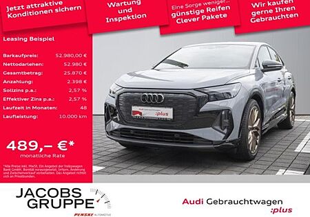 Audi Q4 e-tron Sportback 45 2xS line Edition/Matrix/360°/AHK/ACC/21Zoll