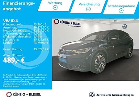 VW ID.4 Volkswagen GTX 4MO*Nav*360°Kam*AHK*ACC*Wärmepumpe