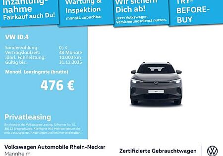 VW ID.4 Volkswagen Pro Navi AHK Wärmepumpe uvm