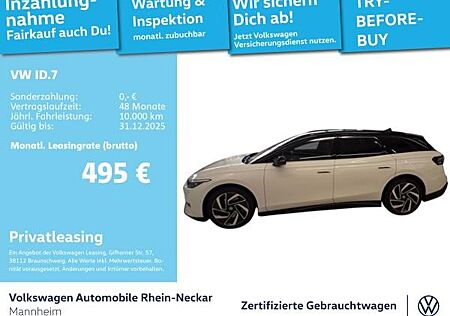 VW ID.7 Volkswagen Tourer Pro AHK LED NAVI und Assistenten