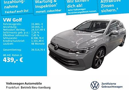 VW Golf Volkswagen VIII 2.0 TDI DSG Style Navi Sprachassistent LED Heckleuchten Sitzheizung DAB+