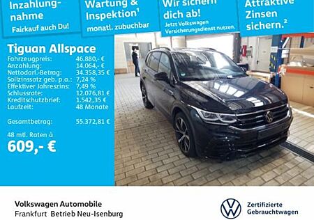 VW Tiguan Allspace Volkswagen 2.0 TDI DSG R-Line 4Motion 7-Sitzer Standheizung Navi IQ.Light AHK