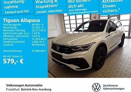VW Tiguan Allspace Volkswagen 2.0 TSI DSG R-Line 4Motion Standheizung IQ.Light Navi AHK 7-Sitzer