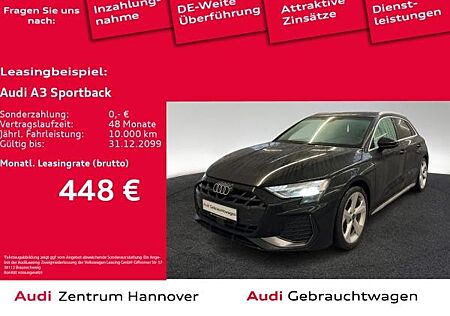 Audi A3 Sportback S line 35 TFSI Kmera ACC virtual LED Navi