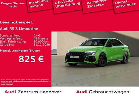 Audi RS3 RS 3 Limousine 2.5 TFSI Matrix Head-Up B&O Kamera