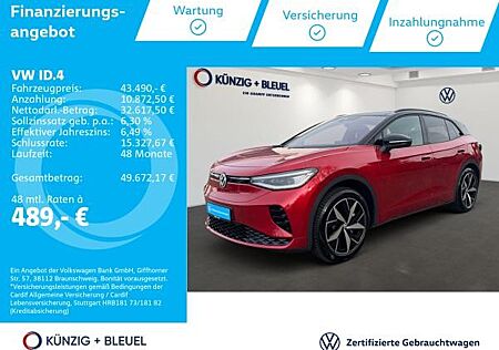VW ID.4 Volkswagen GTX 4MO**Nav*Pano*AHK*Harman*DCC*