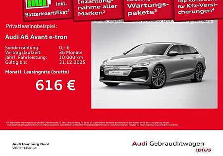 Audi A6 e-tron A6 Avant e-tron performance AHK ACC Matrix Luft