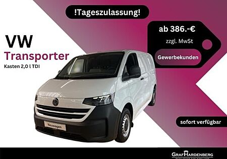 VW T6 Transporter Volkswagen Transporter Kasten 2,0l TDI *Tageszulassung - sofort verfügbar*
