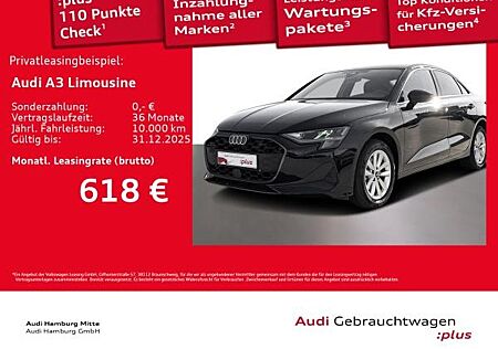Audi A3 Limousine 35 TDI S tronic Kamera LED Navi Virtual