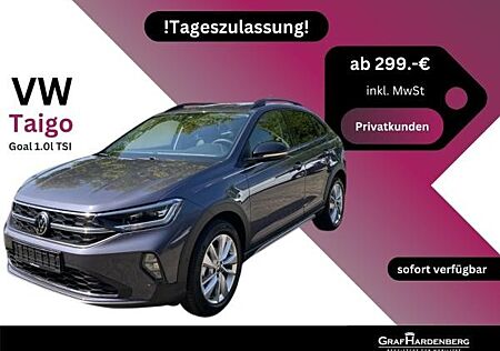 VW Taigo Volkswagen GOAL 1,0 l TSI *Tageszulassung - sofort verügbar*