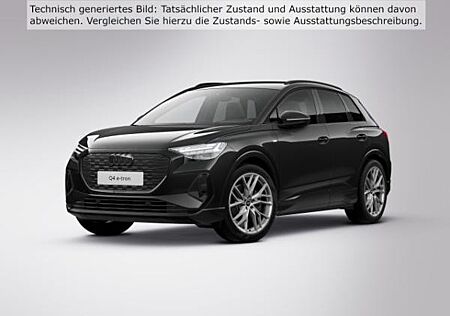 Audi Q4 e-tron 45 S line Matrix AHK Head up Kamera Optikpaket schwarz