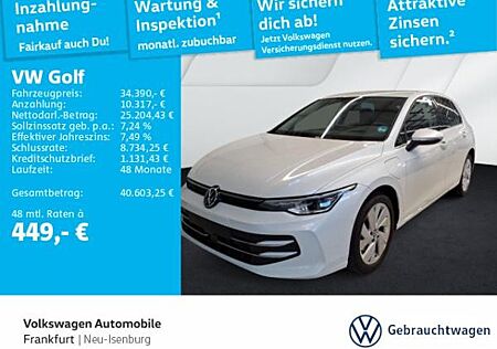 VW Golf Volkswagen VIII 1.5 TSI DSG eHybrid Style Navi IQ.Light DAB+ FrontAssist