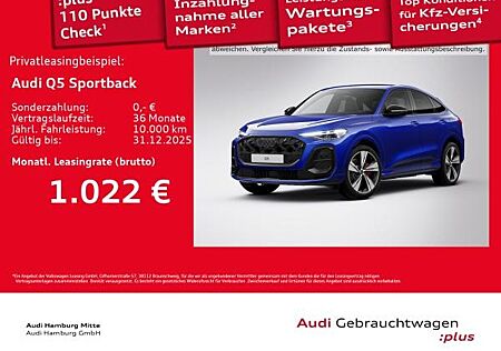 Audi Q5 Sportback e-hybrid quattro S tronic Pano AHK