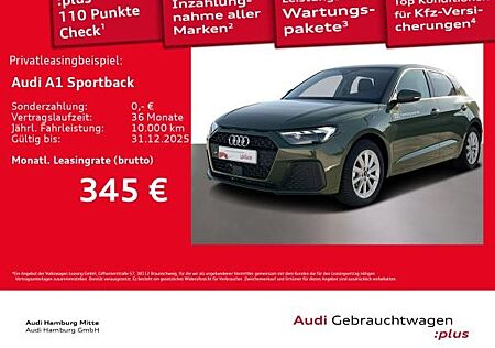 Audi A1 Sportback 25 TFSI S tronic Virtual LED Sitzhzg