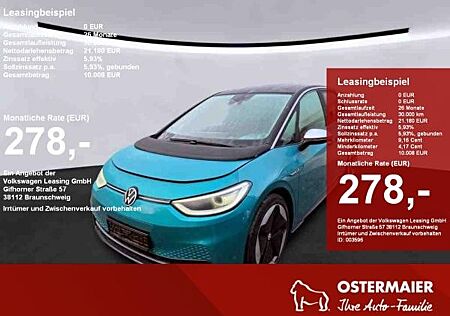 VW ID.3 Volkswagen 1st EDITION MAX MATRIX.WÄRMEP.PANO.HuD.ACC