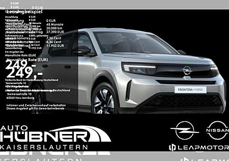 Opel Frontera Edition MHEV **Gewerbehammer**