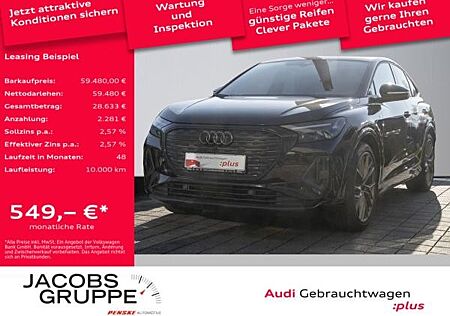 Audi Q4 e-tron Sportback 55 qu. 2xS line Edition/Matrix/360°/SONOS/ACC/Wärm