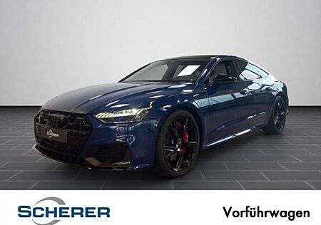 Audi S7 Sportback, Luftfahrwerk, Sportedition Silber/Ozeanblau, el. Panodach, B&O Sound, AHK