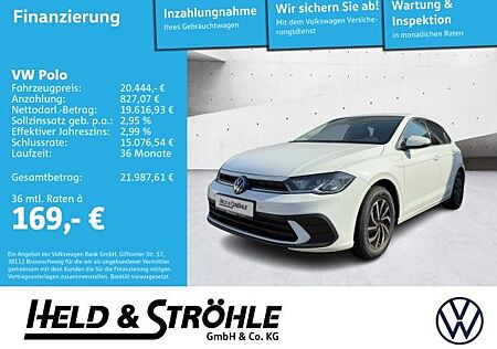 VW Polo Volkswagen Life 1.0 LED GRA SHZ ALU PDC APP VIRTUAL