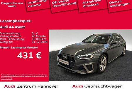 Audi A4 Avant S line 40 TFSI Kamera LED Teilleder virtual Navi