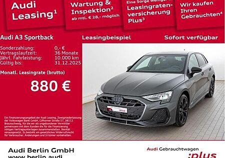 Audi A3 Sportback S line TFSI e S tronic