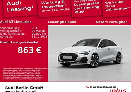 Audi A3 Limousine S line TFSI quattro S tronic