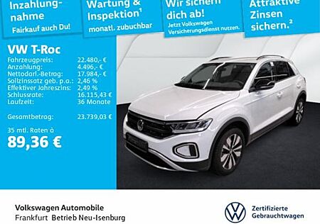 VW T-Roc Volkswagen 1.0 TSI Goal Navi LED DAB+ FrontAssist