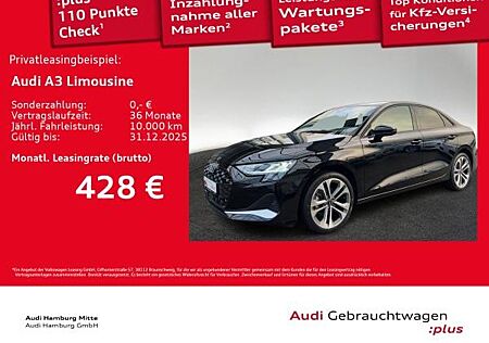 Audi A3 Limousine 35 TFSI advanced S tronic AHK Head-Up