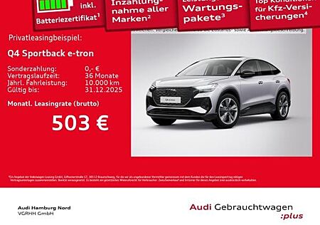 Audi Q4 e-tron Q4 Sportback 45 e-tron S line ACC AHK Pano HUD