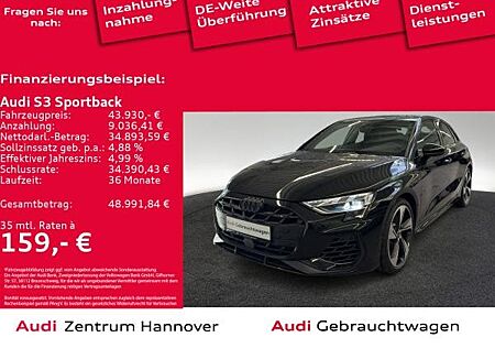 Audi S3 Sportback 2.0 TFSI Kamera ACC Navi LED Teilleder